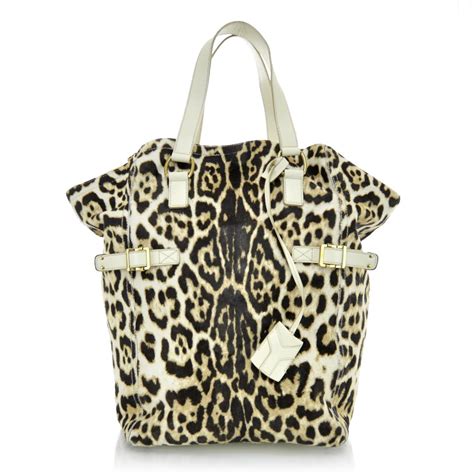 sac pony leopard YSL